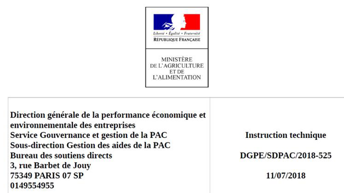 Réserves de DPB : Nouveaux critères d’éligibilité pour la campagne de 2018